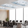 thumbnail image 3 of 1 Pack Ocean Starfish Fluorescent Light Covers for Ceiling Lights Nautical Sea Jellyfish Seahorse Coral Seaweed Seashell Magnetic Ceiling Light Covers Overhead Light Filters for Office Classroom Home, 3 of 9