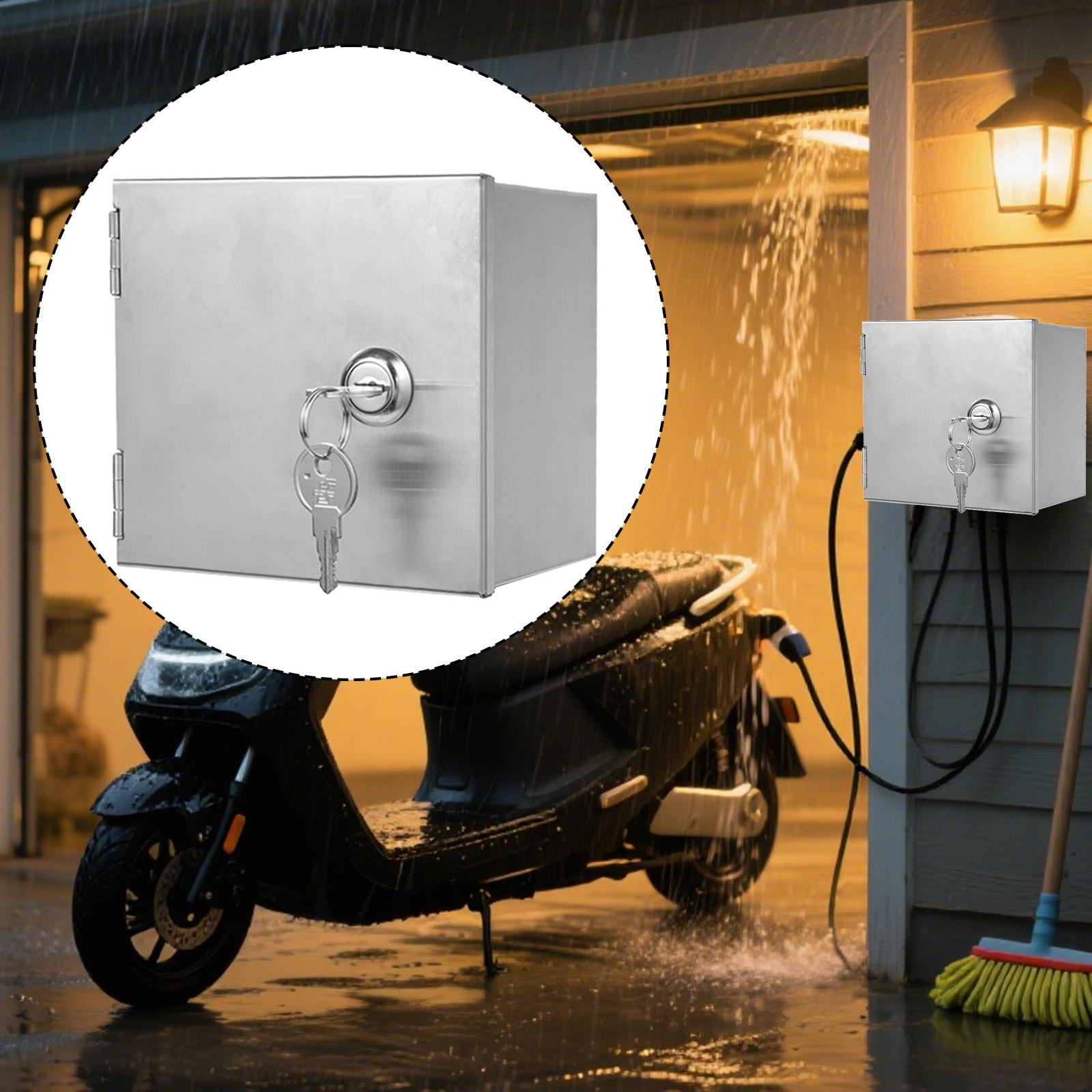 JISADER Electrical Box 86 Type Dustproof with Mounting Screw Electrical Junction Box
