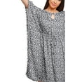 thumbnail image 4 of Moomaya Robe Caftan Imprimée de Couverture de Bikini Robes Caftan pour Femmes Grande Taille, 4 of 4