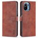thumbnail image 1 of Funda con textura de piel de becerro Azns para Xiaomi Mi 11 Lite, color marrón, 1 of 5