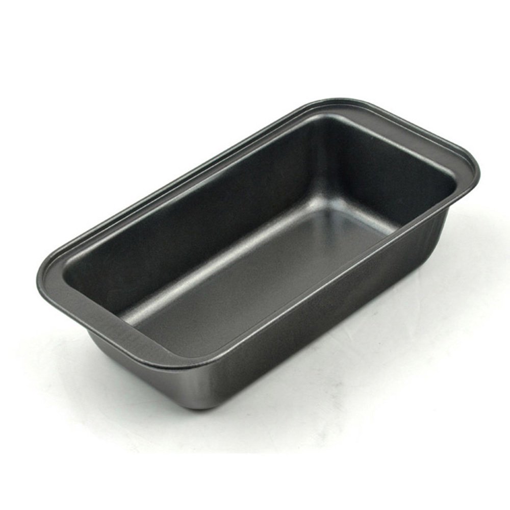 Black Carbon Steel Rectangle Nonstick Bread Cake Baking Mould Loaf Pan