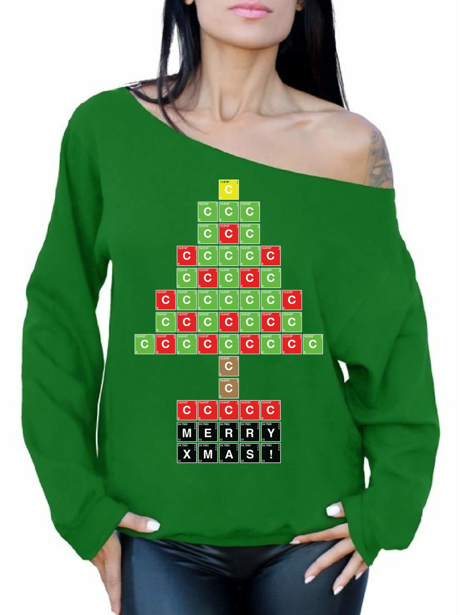 oversized ugly christmas sweater