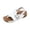 White_005, variant on Women T-Strap Thong Sandals, Adjustable Ankle Strap Open Toe Shoes, Hollow Breathable Flat Casual Footwear for Summer Beach White 7（EU-38）