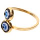 thumbnail image 4 of Anillo de dedo del ojo malvado anillo de banda abierta anillo gótico joyería vintage para mujeres chicas, 4 of 5
