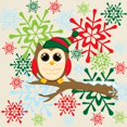 thumbnail image 3 of CafePress - Christmas Owl Light T Shirt - Men's Classic Graphic T-Shirt, 3 of 4