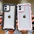 thumbnail image 2 of Funda de teléfono transparente a prueba de golpes para iPhone, carcasa trasera dura de PC para 12, 11 Pro Max, XR, XS Max, X, 7, 8 Plus, 12, 13 Pro, 11, 13 Fivean unisex, 2 of 2