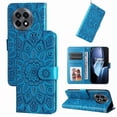 thumbnail image 1 of Funda tipo cartera GANGXUN para OnePlus 13R 5G , diseño girasol, cuero PU, soporte, cierre magnético, tarjetero, 1 of 5