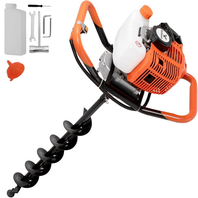 Motoperforadora Ahoyadora Motor Gasolina 49cc 2.4hp 6500rpm Gutstark Home
