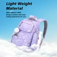 thumbnail image 5 of IvyH 3PCS Backpack Graffiti Bookbag with Lunch Bag Pen Case, 5 of 8