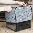 thumbnail image 7 of Pofeuu Brain Training Print Toaster Cover 4 Slice, Bread Dust Cover & Fingerprint Protection, Kitchen Small Appliance Covers(Toaster Cover), 7 of 7