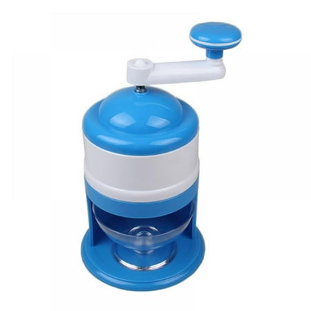 

Portable Manual Ice Shaver Shredding Machine Crusher Snow Cone Maker Fruit Crusher Snow Cone Maker Shredding Machine Blue