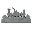 thumbnail image 1 of Yuarrent Decoraciones Artesanías Eid Mubarak Espejo Signo Decoración del hogar Adorno Suministros para fiestas Adorno de escritorio para sala de estar Kits de decoración para fiestas plata Yuarrent HA061005-02, 1 of 6