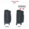 thumbnail image 4 of 2PCS Oxford Suitcase set Traval Luggage Set without password lock Universal Wheel 20+24 inch, 4 of 6
