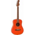 thumbnail image 4 of Fender California Standard Redondo Mini 3/4-Size Kids Acoustic Guitar - Fiesta Red w/ Tuner, 4 of 9
