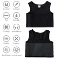 thumbnail image 6 of XUJI Women Chest Binder Breast Binder Bra Breathable Corset Vest Tank Tops (B, S), 6 of 7