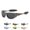 Metal Coffee, variant on Womens Polarized Cat Eye Sunglasses Trendy Retro Sunglasses with UV Protection TAC Lenses PC Frame for Driving Sports