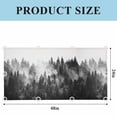 thumbnail image 3 of Black Forest Fluorescent Light Covers, Black and White Natural Landscape Modern Abstract Art Magnetic Light Covers for Ceiling Lights, Fluorescent Ceiling Shade for Classroom Office 4x2Ft x 4PCS, 3 of 8