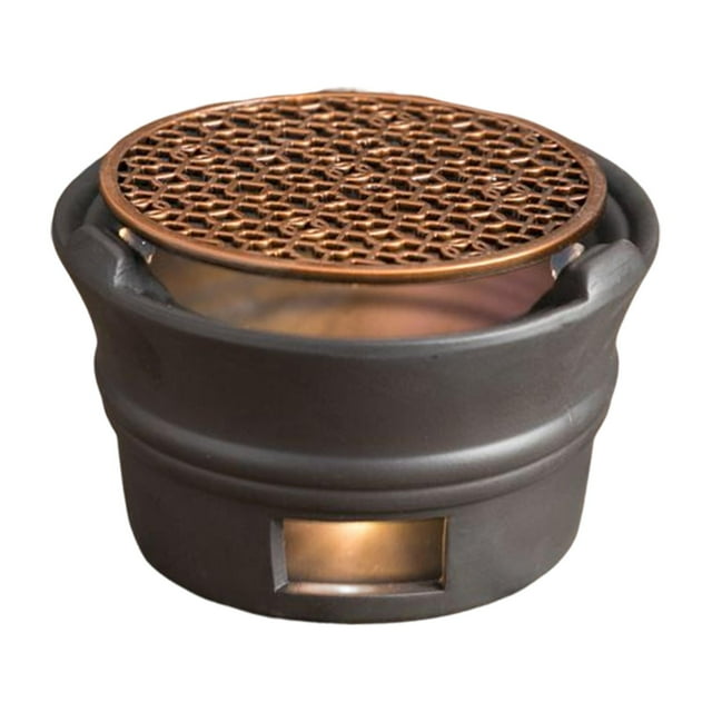 yuksok Candle Heater Tea Pot Heating Base Portable Teapot Warmer Holder Insulation Base C