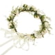 thumbnail image 4 of Corona de flores de rosa, diadema de flores, corona decorativa para el cabello para novia de boda., 4 of 7