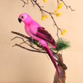 thumbnail image 4 of Loro de simulación hecho a mano pluma de espuma creativa modelo Ehuebsd de pájaro de imitación adorno para el hogar decoración de aves de jardín, 4 of 8