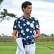 thumbnail image 3 of Balery Daisies Flowers Camisa Polo de Hombre con Estampado, de Manga Corta y Tejido Medio, Camisa Tipo Golf Polo-Large, 3 of 6