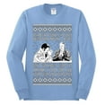 thumbnail image 2 of Wild Bobby 8 Pound 6 Ounce Baby Jesus Shake and Bake Men Long Sleeve Shirt, Light Blue, Small, 2 of 6
