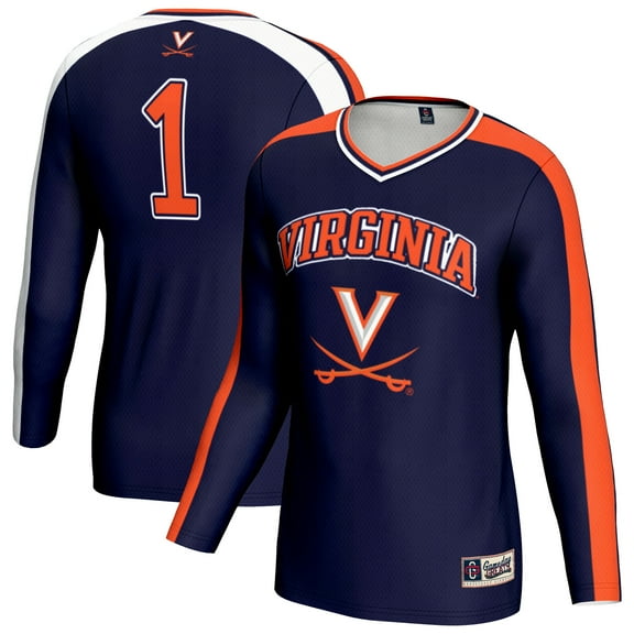 Youth GameDay Greats Navy Virginia Cavaliers #1 Lightweight Volleyball Fashion Jersey