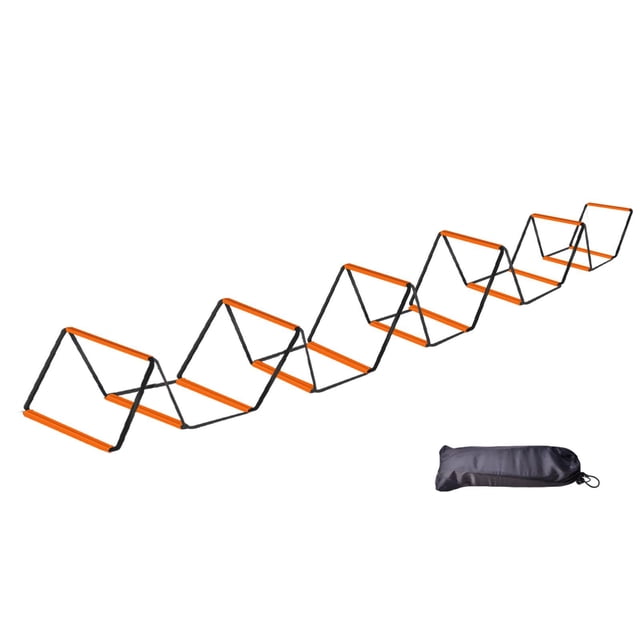 S SERENABLE Agility Ladder Foot Exercise Improves Coordination Multipurpose Speed Ladder 16 Grids