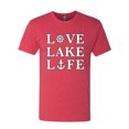 thumbnail image 2 of Wild Bobby, Anchor Wheels Love Lake Life, Men Premium Tri Blend Tee, Vintage Red, Large, 2 of 4