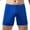 Blue, variant on Mens Underwear Casual Fashion Solid Underwear Gold Dot Mesh Striped Boxer Breathable Hip Shorts