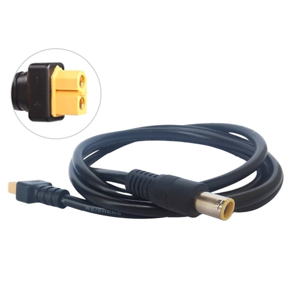 XT60 to DC7909 Power Cable for Battery Pack and Solar Generator 14AWG Flexible PVC