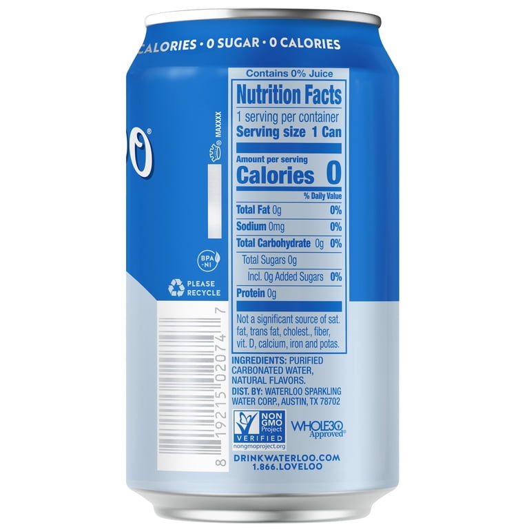 Waterloo Summer Berry Sparkling Water, 12 fl oz, 12 Pack photo 7