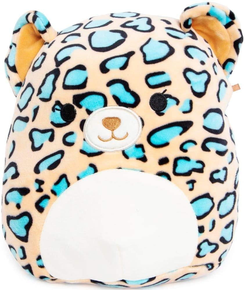 Squishmallow 8" Teal Leopard Stuffed Toy 