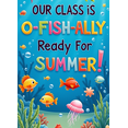 thumbnail image 4 of Cartoon Sea Animals Classroom Banner Creative Underwater Classroom Decoration for Summer School Kids, 4 of 8