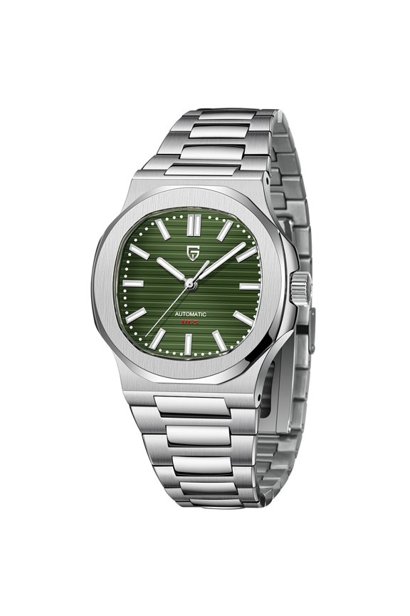 New Men's Automatic Watches 40mm Luxury Stainless Steel Casual Waterproof Wrist Watches Sapphire Dial Glass PD1728