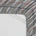 thumbnail image 2 of Nestl King Sheets Set, 1800 Series Deep Pocket Bed Sheets King 4 Piece, Luxury Soft Microfiber King Size Sheets, Burberry Gray, 2 of 5