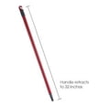 thumbnail image 2 of O-Cedar Telescopic Steel Broom & Mop Handle, Extends to 56", Gray, 2 of 6