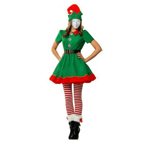 Duende Vestuario NavideÃ±o Para Hombre Disfraz De Navidad De