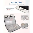 thumbnail image 2 of Funda para portátil BAGSMART de 15 a 16 pulgadas, funda acolchada con correa, 2 of 7