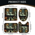 thumbnail image 4 of Fabric Shower Curtain Cloth, Shower Curtain Shower Curtain X1 (Multi-color-One Size), 4 of 7