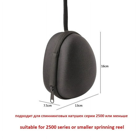 Eva fishing bags fishing reel bag wheel protective cover baitcasting trolling spinning fishing reel case pouch box Pesca x810