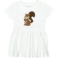 thumbnail image 3 of Inktastic Squirrel Girls Baby Dress, 3 of 5
