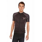 PN Jone 13-Q00V-XFP0 Mens Efficiency Cocona Sport Cut Jersey, Black - 2XL