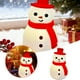 thumbnail image 2 of Luz nocturna de silicona con forma de muñeco de nieve, LED, lámpara de ambiente colorida, recargable, perfecta para Navidad, 2 of 6