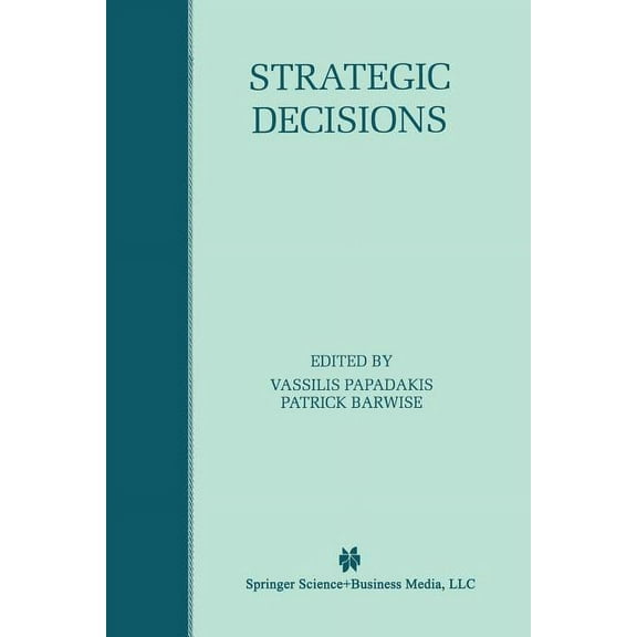 Strategic Decisions, (Paperback)