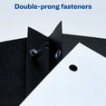 thumbnail image 5 of Two Pocket Folders with 3 Prong Fasteners, 25 Black Folders (47978), 5 of 9