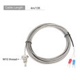 thumbnail image 2 of K Type Temperature Sensor M10 Screw Temperature Probe Thermocouple 5m 0 to 800°C(32 to 1472°F), 2 of 5