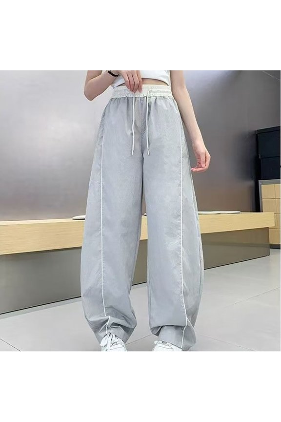 Toddler Girl Pants Size 4-5Y Kids Summer Casual Trousers Mosquito Repellent Loose Fit
