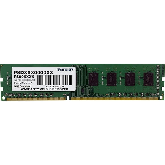 PATRIOT Signature 8GB DIMM DDR3 CL11 PC3-12800 (1600MHz) (PSD38G16002)