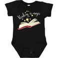 thumbnail image 3 of Inktastic Reading is Magic- open book Boys or Girls Baby Bodysuit, 3 of 5
